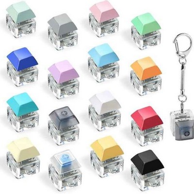 Keyboard Sensory Fidget/Stress Toy Keychain