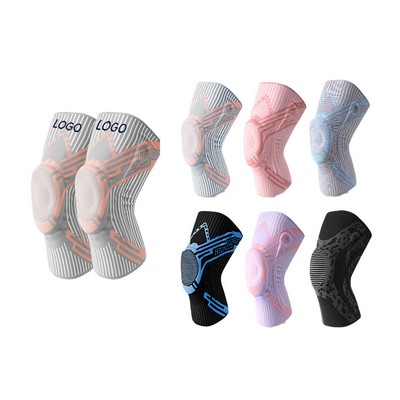 Silicone Protective Pressurized Sports Knee Pads