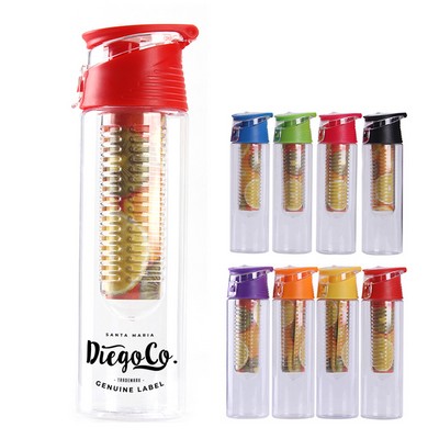 22oz Plastic Transparent Sport Water Bottle