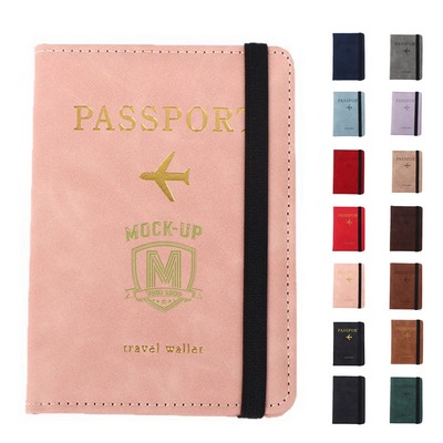 RFID Blocking Travel Passport Holder