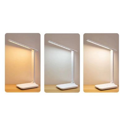 3 Level Brightness Adjustable USB LED Desk Lamp