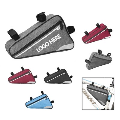 Weatherproof Zippered Cycling Frame Pack