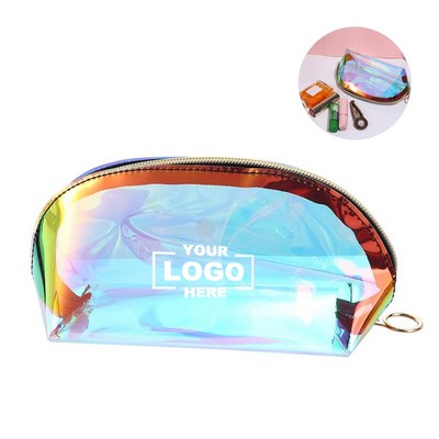 Vibrant Small TPU Makeup Pouch.