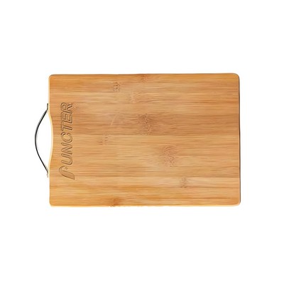 Dual-sided Bamboo Chopping Board 13" X 10"