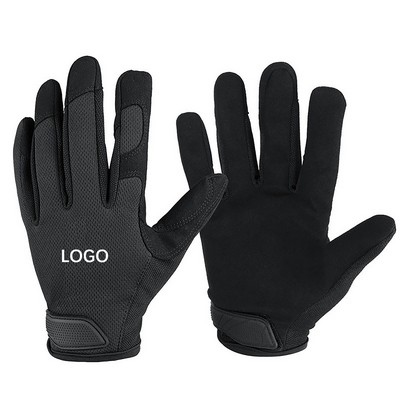 Outdoor Cycling Windproof Touchscreen Polyester Gloves