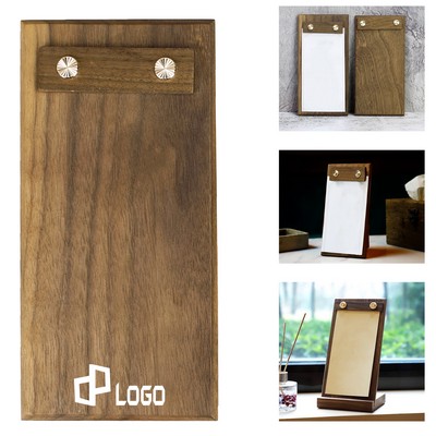Walnut Menu Clipboards