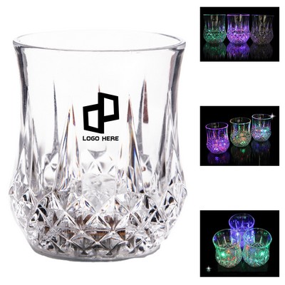 6.76 Oz Light-Up Pineapple Pattern Drinking Cups