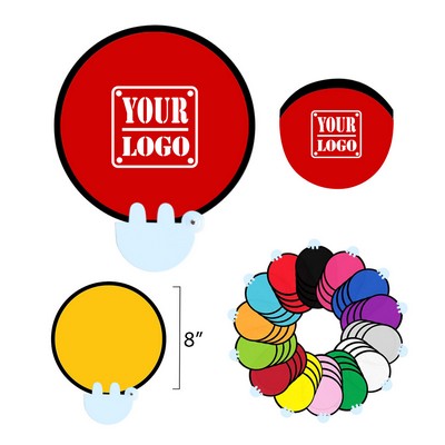 Pop Up Folding Flying Disc With Handle