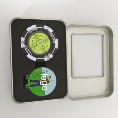 Zinc Alloy Magnetic Green Reader Ball Marker With Hat Clip