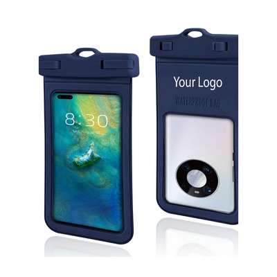 Linen Texture Cell Phone Waterproof Bag