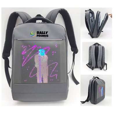 Waterproof Dynamic LED Display Backpack