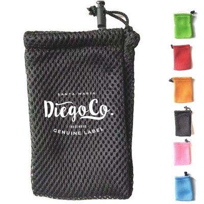 Multi-Purpose Breathable Mesh Drawstring Bag