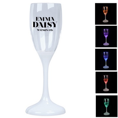 6 oz Luminous Light-Up Champagne Glass