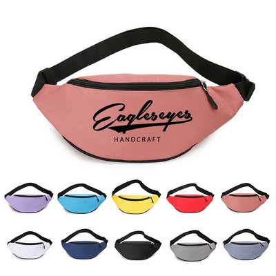 Adjustable Water-Resistant Nylon Fanny Pack