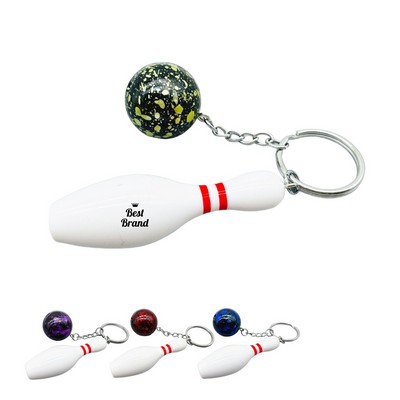 Bowling Bottle Keychains