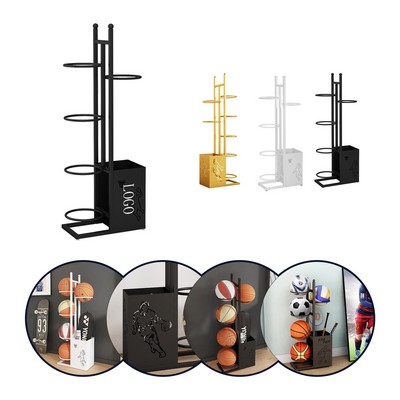 Children's Ball Storage Rack