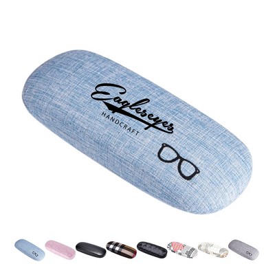 Durable Linen Eyeglasses Case