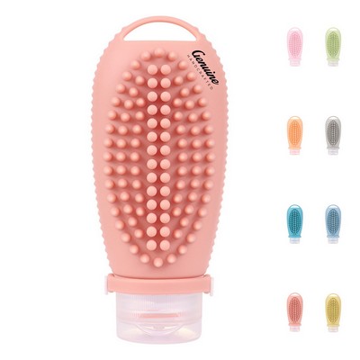 Dispenser Bottle with Shampoo Brush