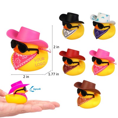 2 In Cool Rubber Water Play Mini Yellow Duck