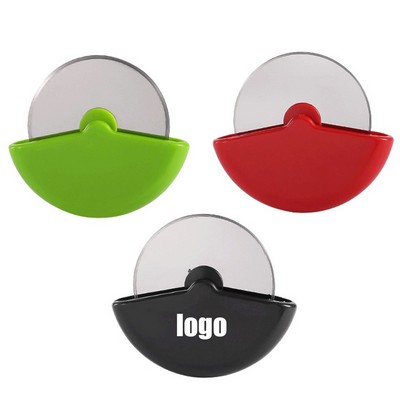Round Stainless Steel Pizza Cutter