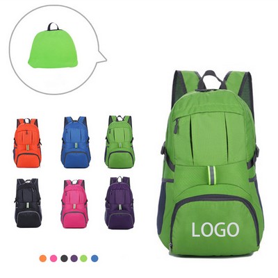 Large Capacity Foldable Hiking Backpack