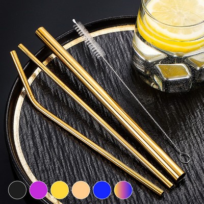 Reusable Stainless Steel Metal Straws