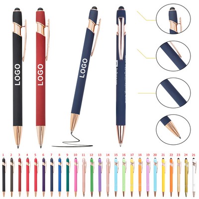 2 In 1 Stylus Metal Ballpoint Pen