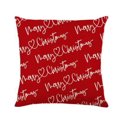 18" X 18" Christmas Backrest Pillow
