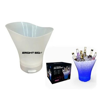 1 7/8 Gal Luminescent Ice Bucket With Wireless Speaker