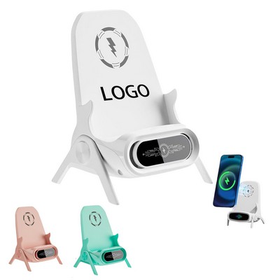 15W Chair Wireless Charger Phone Holder