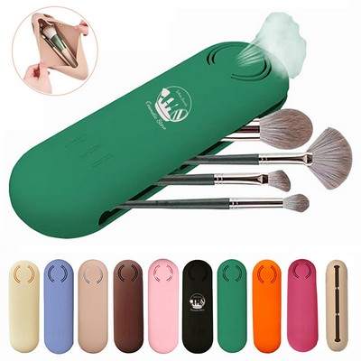 Travel Soft Silicone Makeup Brush Holder