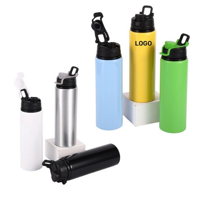 27 Oz Portable Aluminum Sports Water Bottle