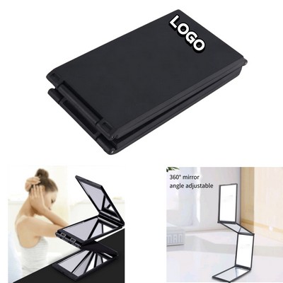4 - Sided Portable Foldable 360 - Degree Vanity Mirror