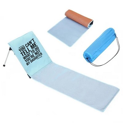 Portable Beach Chaise Mat