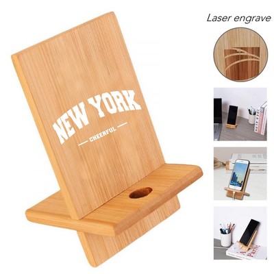 Bamboo Phone Stand