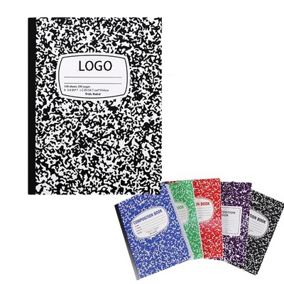 Mini Neon Composition Notebook