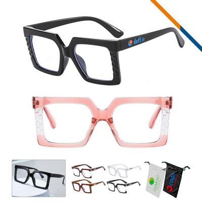 Tomlinson Square Blue Light Blocking Eyeglasses