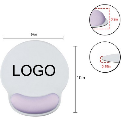 3D Silicone Heightening Wrist Support Mouse Pad