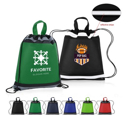 Reflective Non-Woven Cinch Pack