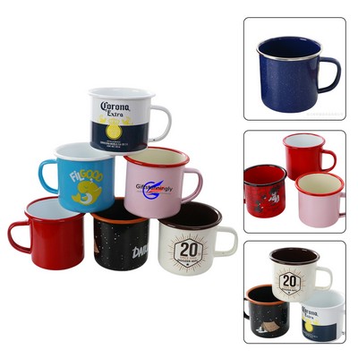 12 Oz Camping Enamel Mug