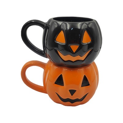 Cute Mug Halloween Pumpkin Ceramic Cups