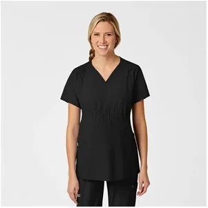 Wonder Wink W123 Maternity V-Neck Scrub Top