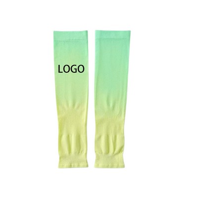 Gradient Color Arm Sleeves