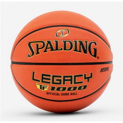 Spalding Legacy TF1000 Indoor Game Basketball, Size 6 and 7