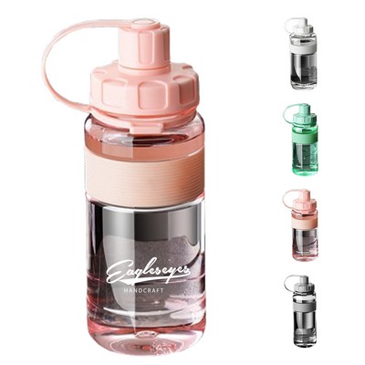 34oz Sport Hydration Bottle with Adjustable Strap and Silicone Handle