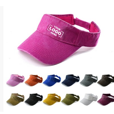Adjustable Cotton Sports Sun Visor