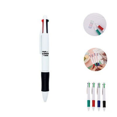 Four Color Retractable Ballpoint Pen