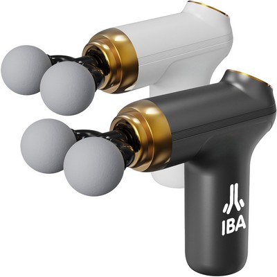 Portable Mini Double Heads Massage Gun