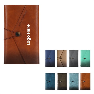 A7 Leather Pocket Journal Book
