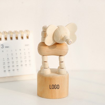 Wood Desk Decor